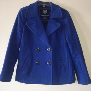 Blue Pea Coat